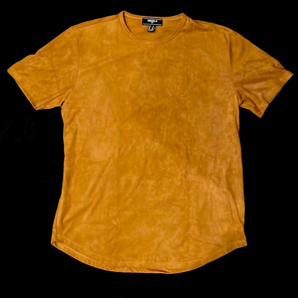 Suede F21 shirt ( brown )